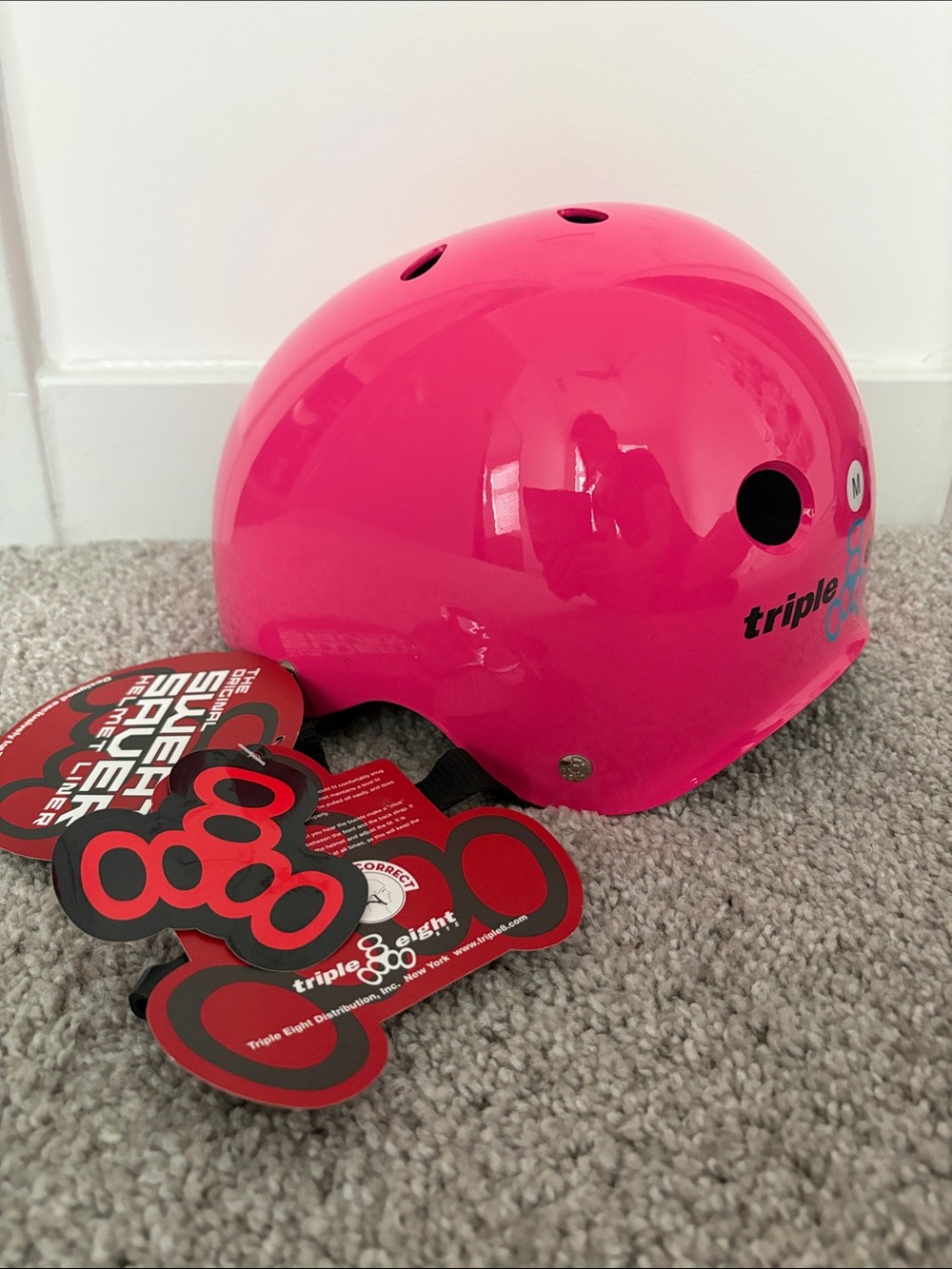 Bright Pink Multi-Sport Helmet